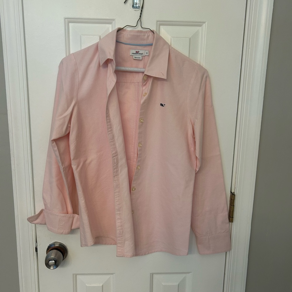 Vineyard Vines Light Pink Cotton Shirt